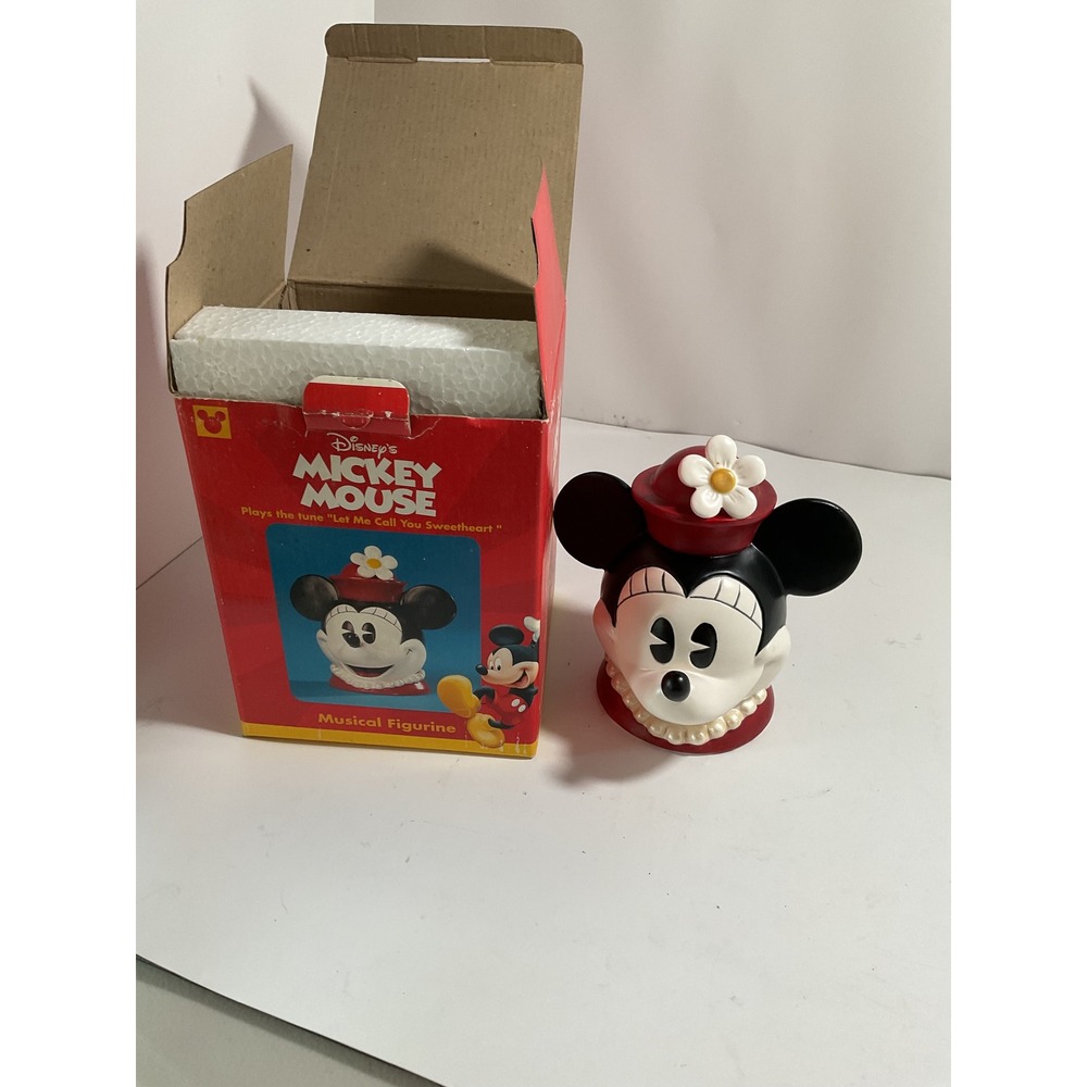 Disney Enesco Mickey Mouse Musical Fig Plays Tune "Let Me Call You Sweetheart" - Picture 2 of 9